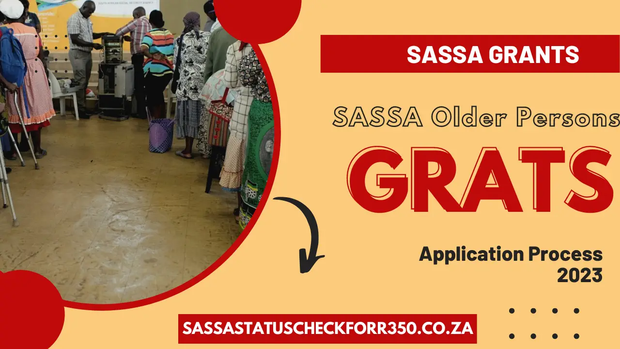 SASSA Older Persons Grant Application Process 2023